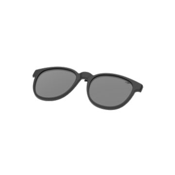 Clip-On Mormaii Swap 2 Infantil W6154a1401 Preto Fosco Lente Cinza