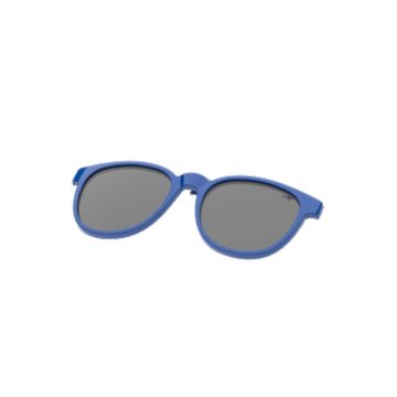 Clip-On Mormaii Swap 2 Infantil W6154k1501 Azul Brilho Lente Cinza