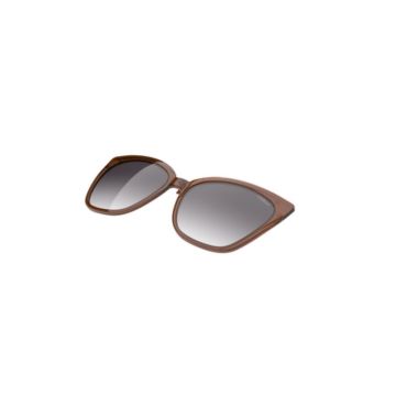 Clip On Armação Colcci Bandy 4 w6188j0833 Marrom Lente Cinza Degradê - Marrom