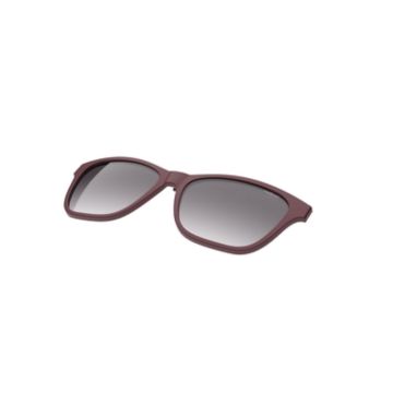 Clip-On Colcci Bandy 7 w6242c6433 Bordô Fosco Lente Cinza Degradê