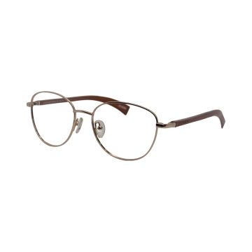 Armação Evoke Wood Rx4 04a Dourado Brilho