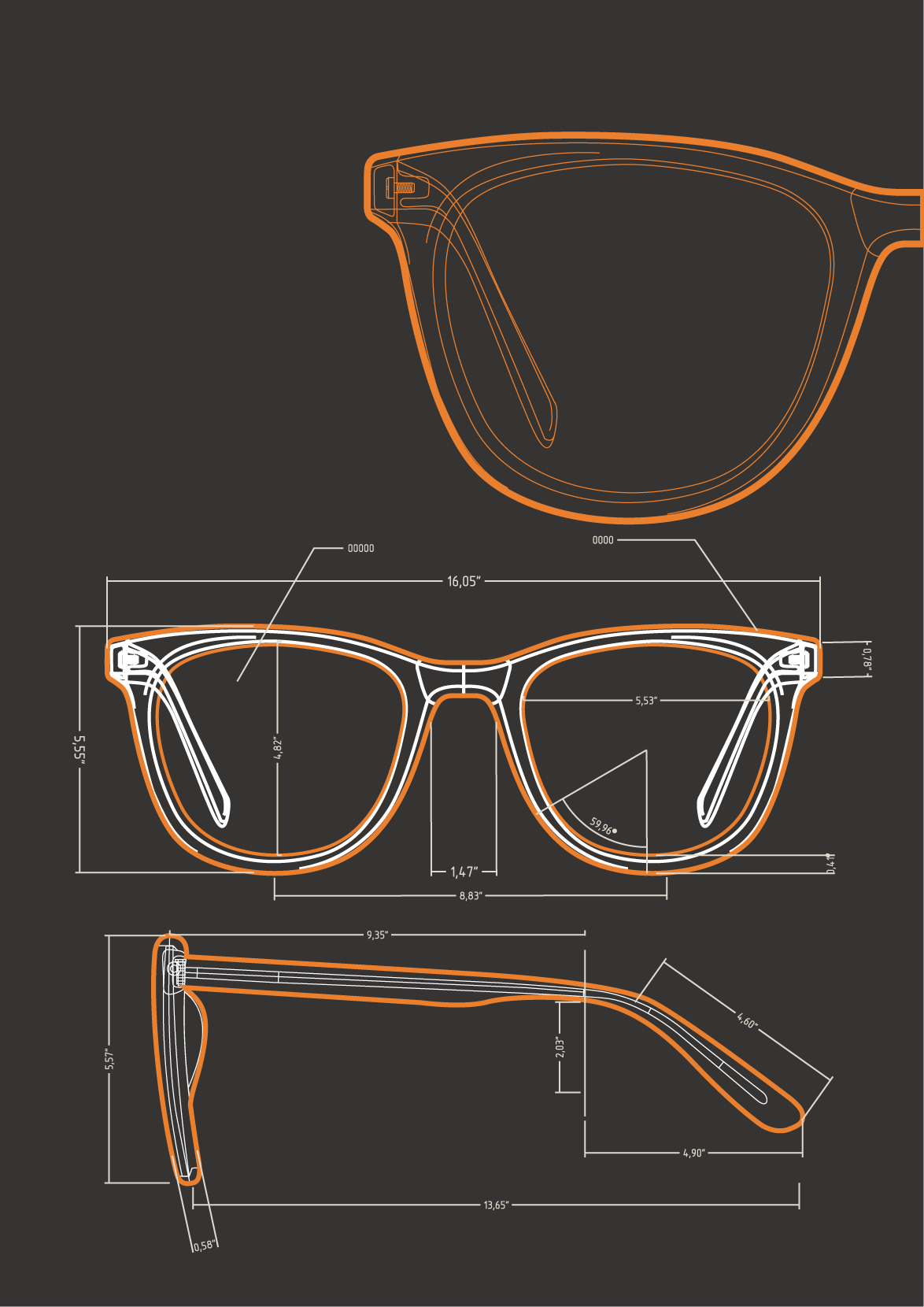 Medidas Técnicas Óculos